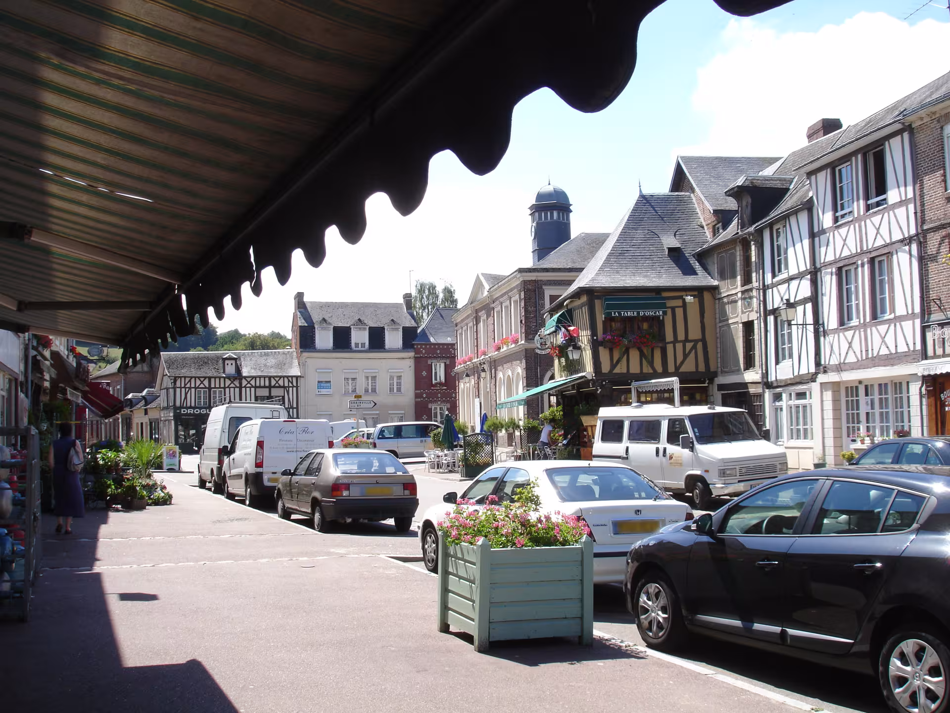 Centre-bourg de la commune de Ry 
